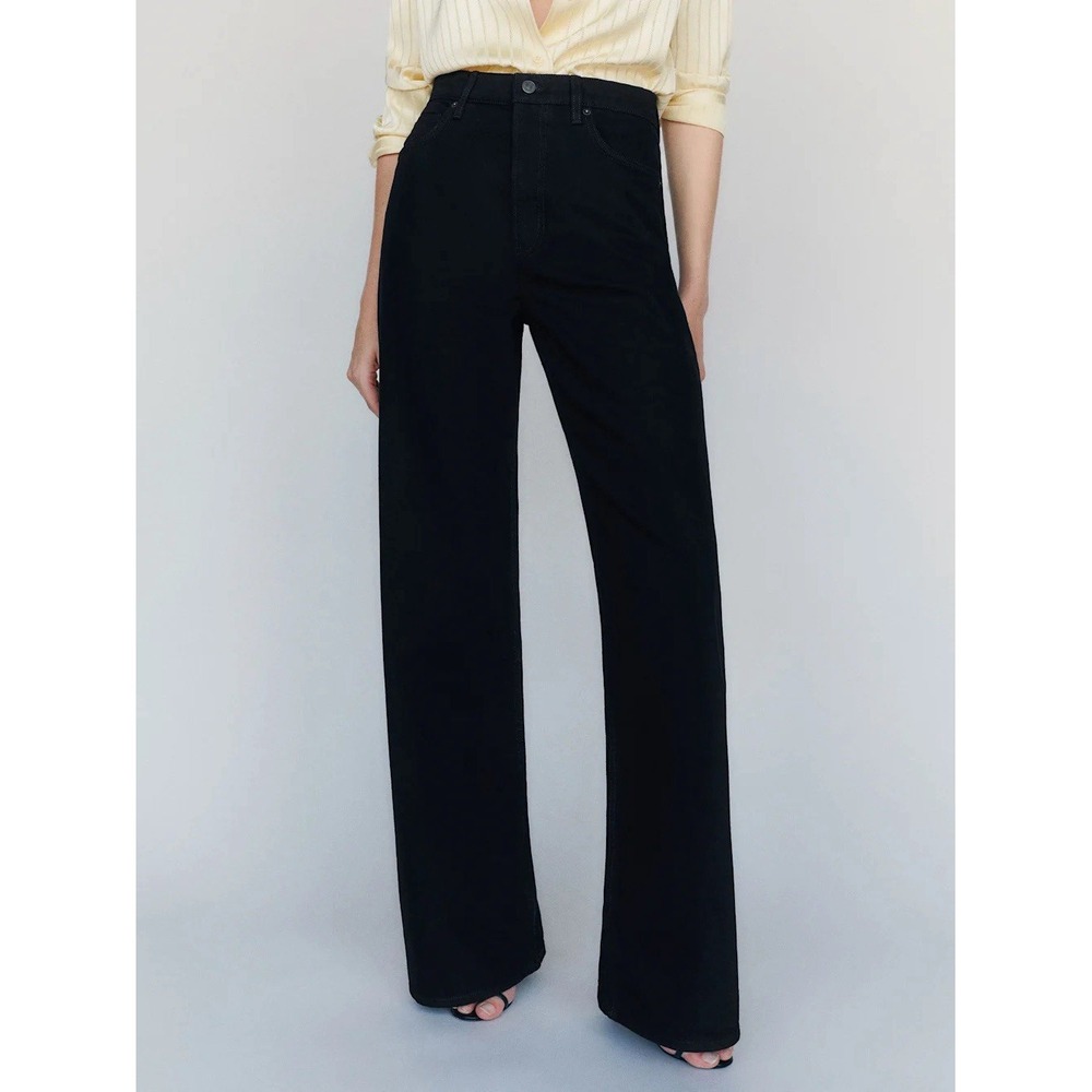 Reformation Cary High Rise Slouchy Wide Leg Jeans Women's Sz 27 Luxury $178